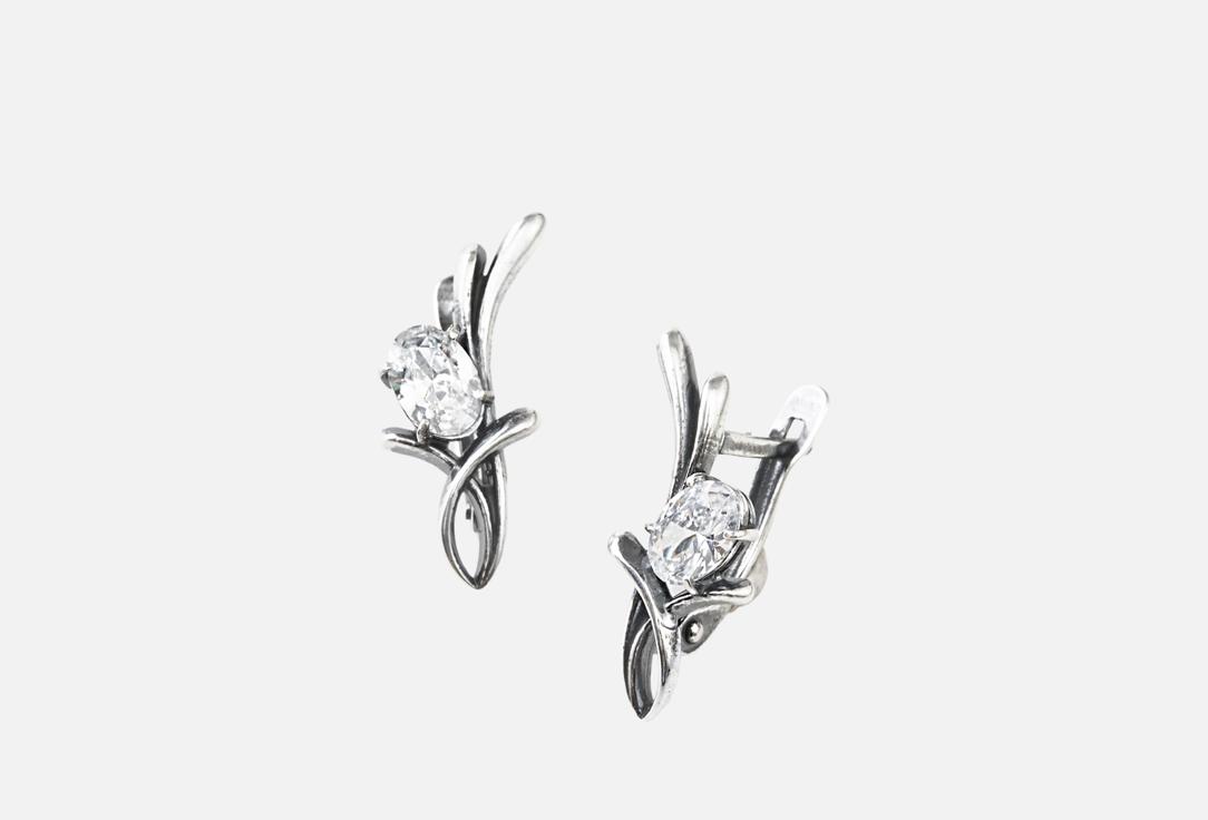 Изображение товара серьги Настроение женщины с фианитом