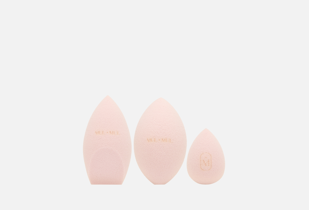 Изображение товара Набор спонжей для макияжа MUL MUL Ausos trio