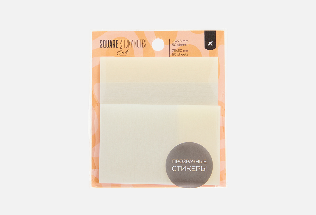 

Стикеры для заметок LOREX, TRANSPARENT SET 1 шт