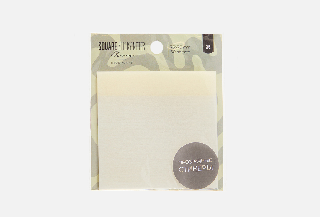 

Стикеры для заметок LOREX, TRANSPARENT MONO 1 шт