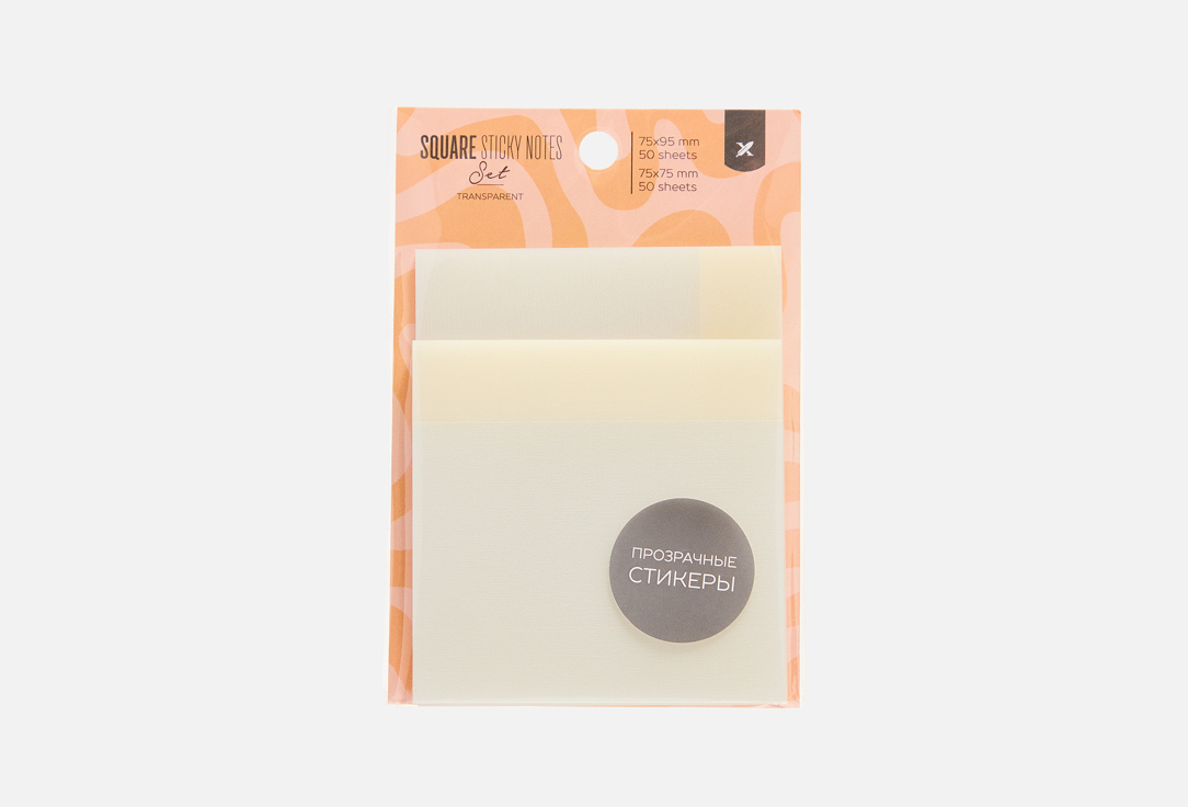 

Стикеры для заметок LOREX, TRANSPARENT SET 1 шт