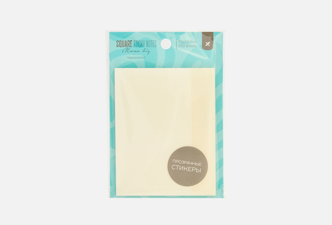 Изображение товара Стикеры для заметок LOREX TRANSPARENT MONO BIG