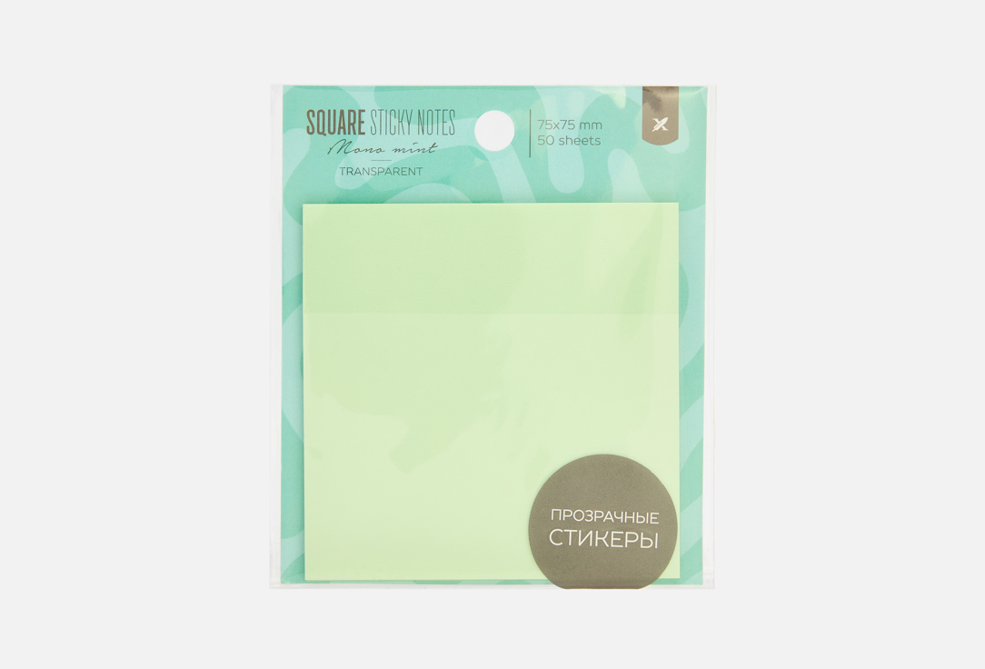 Изображение товара Стикеры для заметок LOREX TRANSPARENT MONO MINT