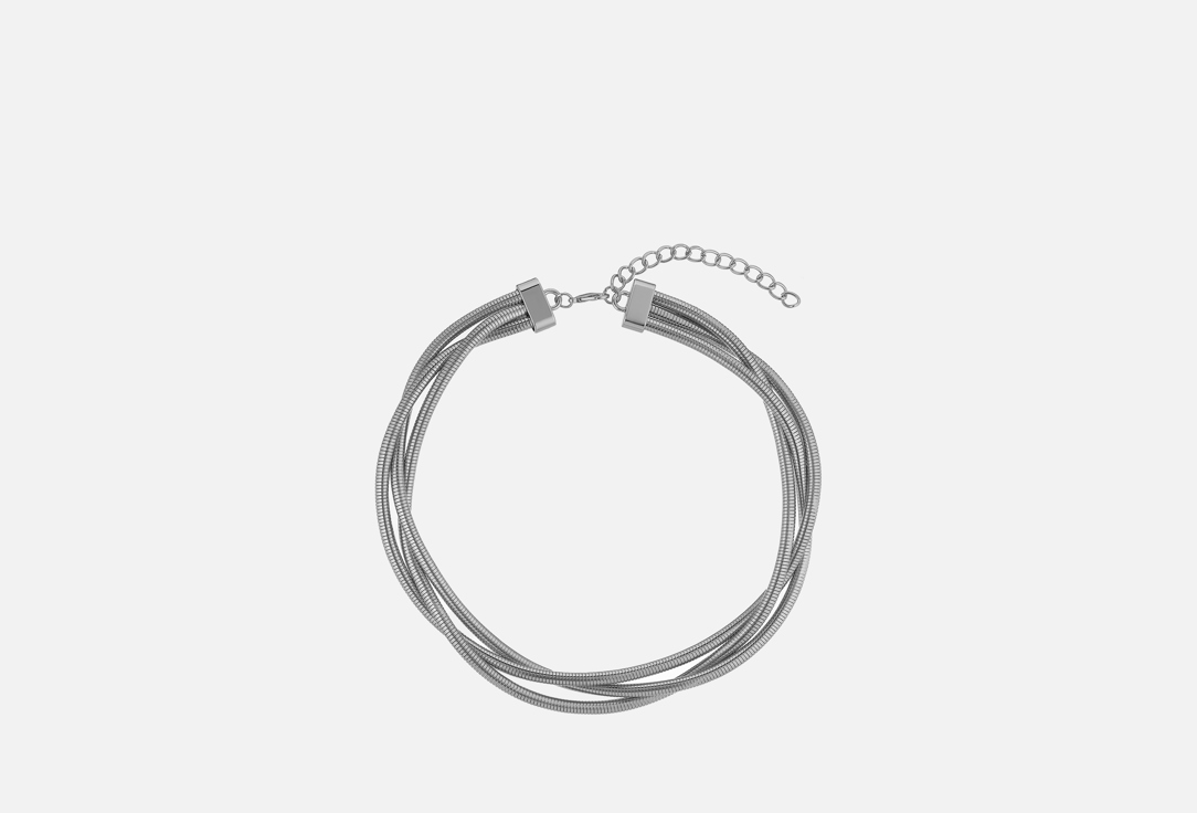 Изображение товара Стильное женское колье-чокер AMPOUS Trio из бижутерного сплава 36-41 см