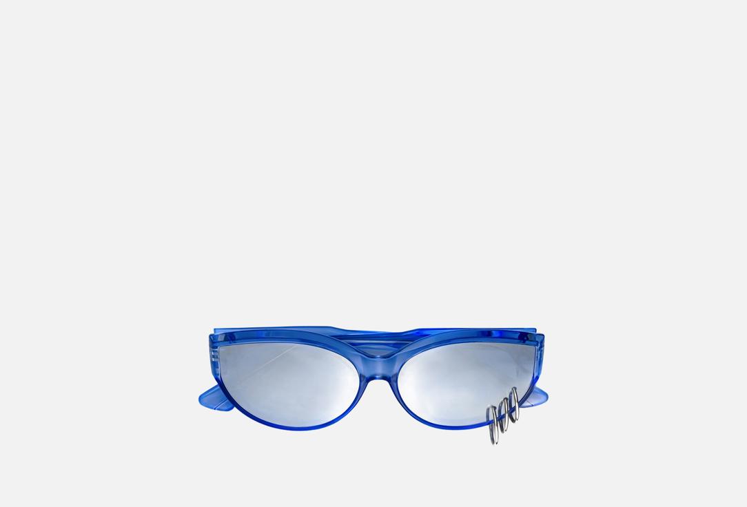 

Солнцезащитные очки EYENEYE, Голубой, Yvette Blue Mod Sun