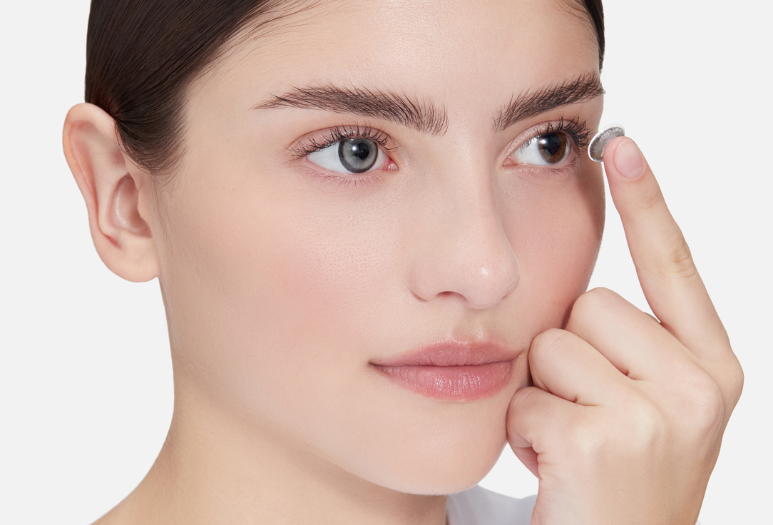 Изображение товара Цветные контактные линзы MAGESTIC AUF grey