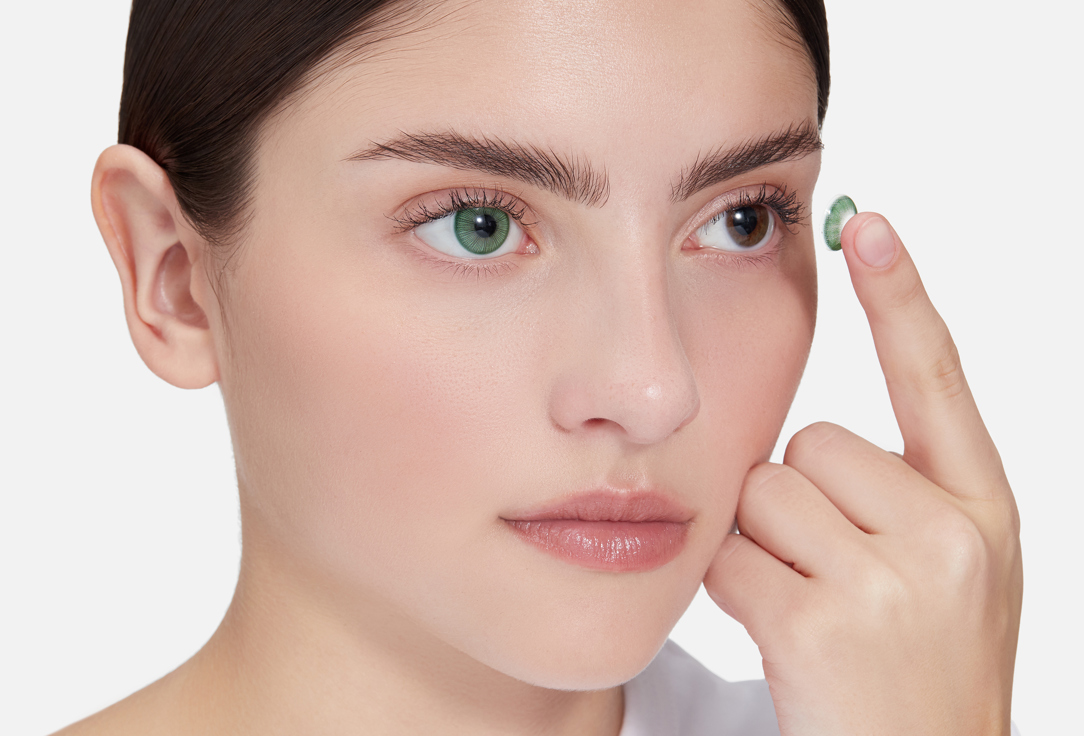 

Цветные контактные линзы MAGESTIC, Trigger green 0.00 оптическая сила