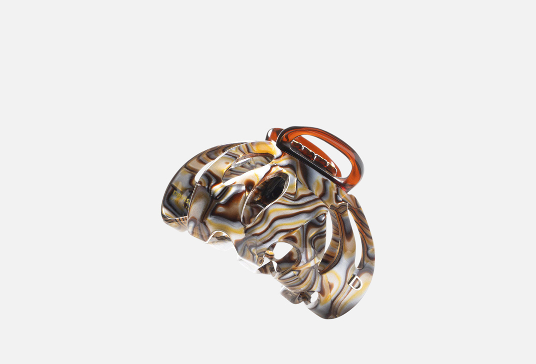 Изображение товара Зажим для волос DEVISAGE 3015 Onyx с кристаллами Swarovski легкий и прочный