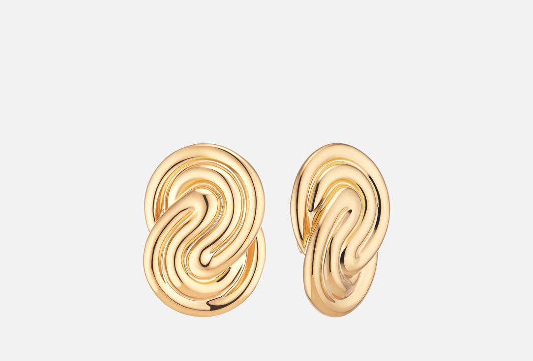 

Серьги ATTRIBUTE SHOP, Infinity Clips Gold 2 шт