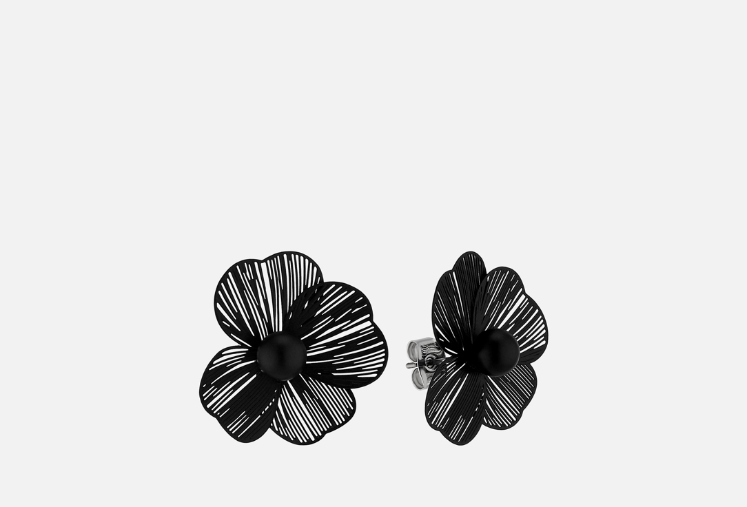 Изображение товара Серьги Attribute Shop Black Flower