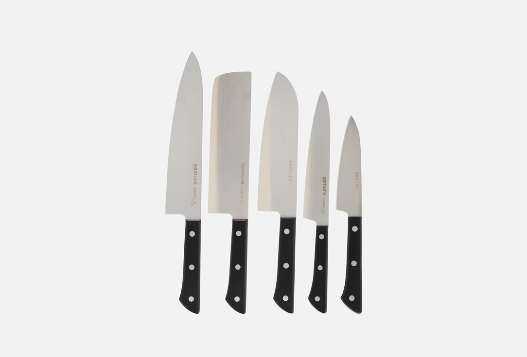 Изображение товара Набор кухонных ножей samura harakiri