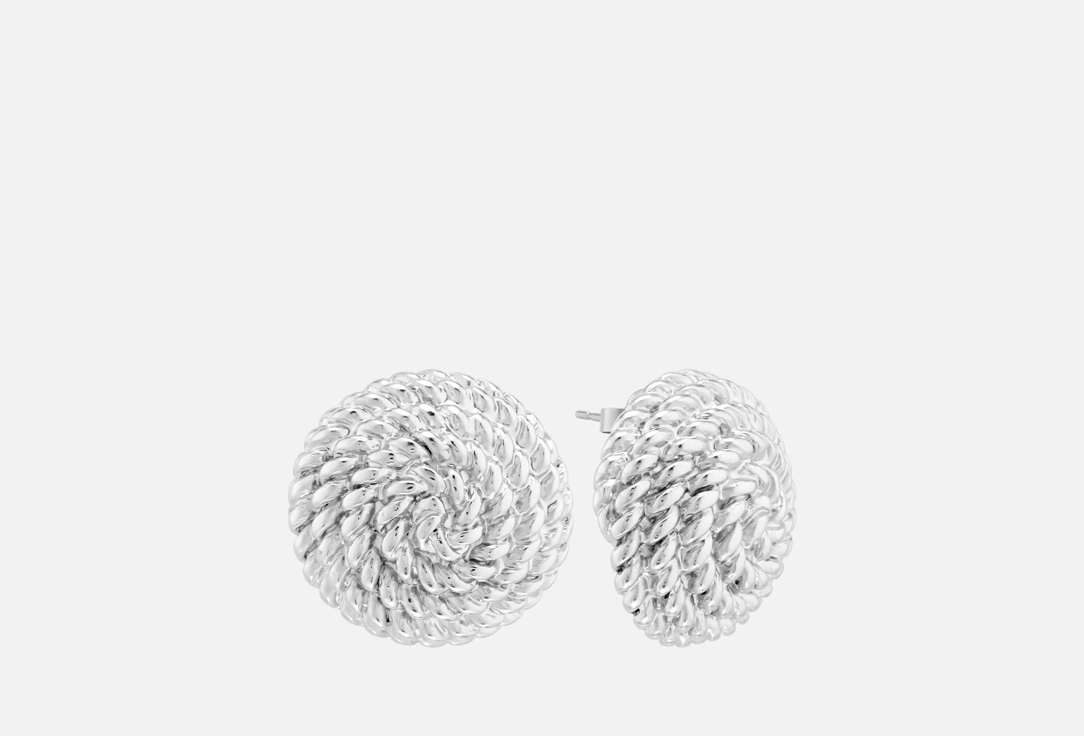

Серьги ATTRIBUTE SHOP, Tangle silver 2 шт