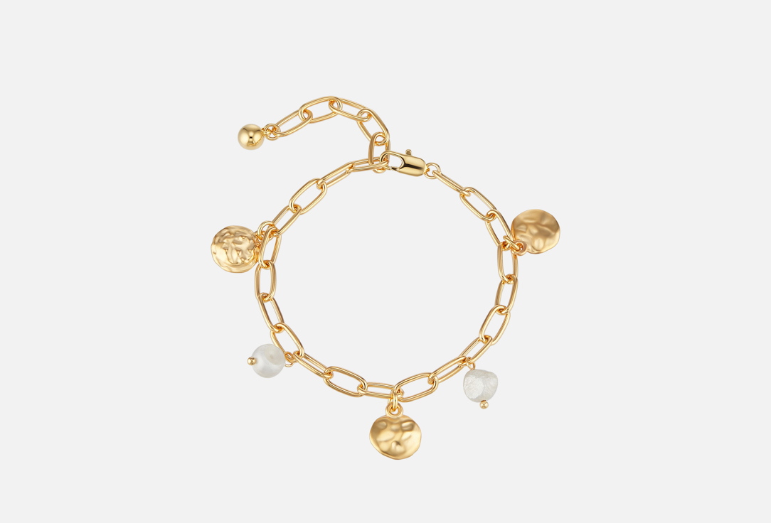 

Браслет ATTRIBUTE SHOP, Pendants and pearls gold 1 шт