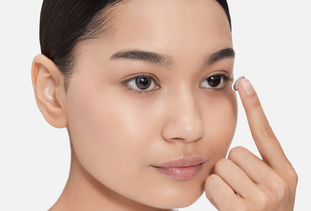 

Цветные контактные линзы ZUMMY, Mini fluffy grey 0.00 оптическая сила