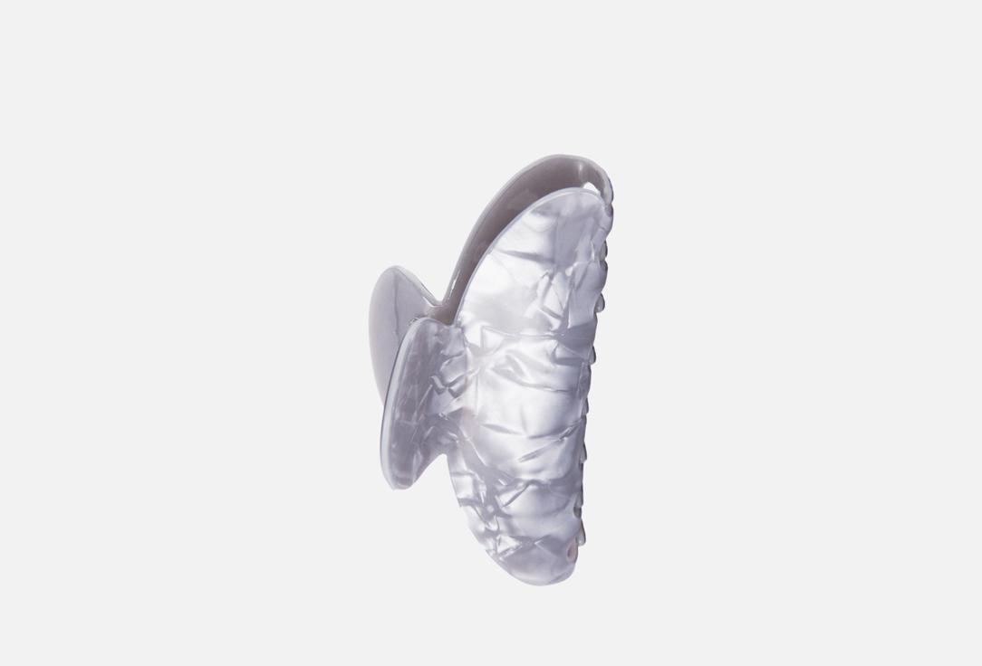 Крабик для волос SIRENS Бабочка grey pearl