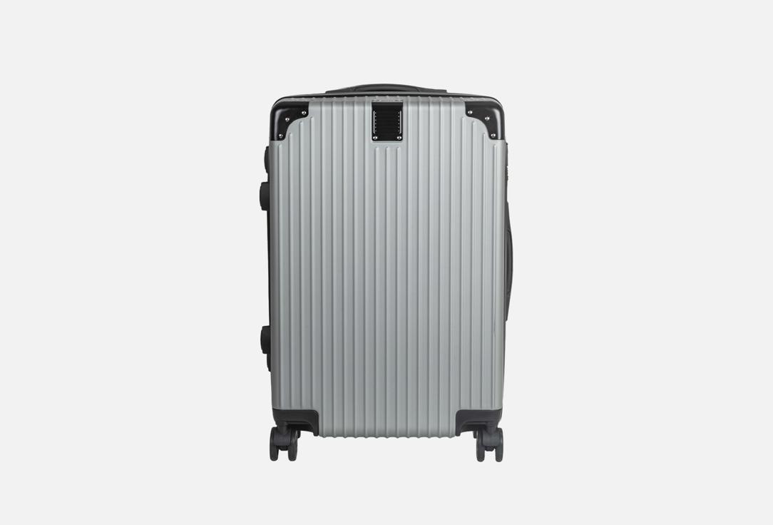 

Чемодан SUPRA, Мультиколор, STS-1003-M Yin Yang, серебристо-черный