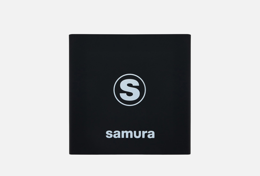 

Подставка для ножей SAMURA, Черный, Hypercube, черная, 23x22,5x8,2 см 1 шт