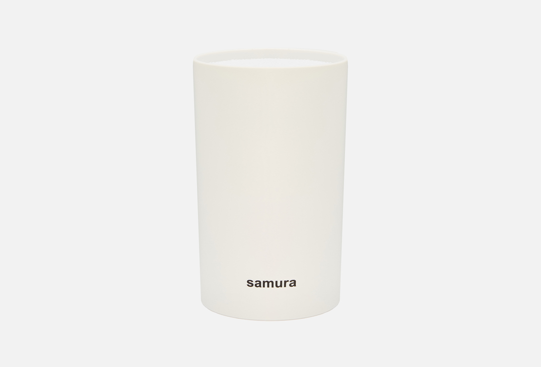 Изображение товара Подставка универсальная для ножей samura белая, 18 см