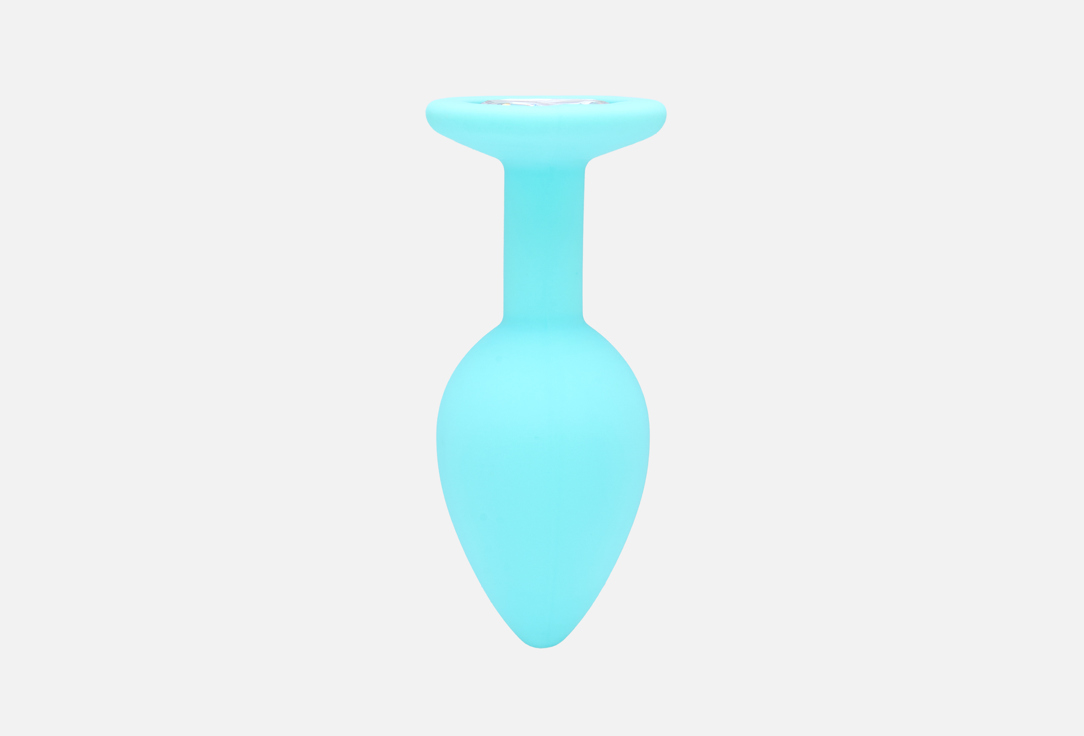 Изображение товара Анальная пробка Gamma размер S из медицинского силикона с кристаллом