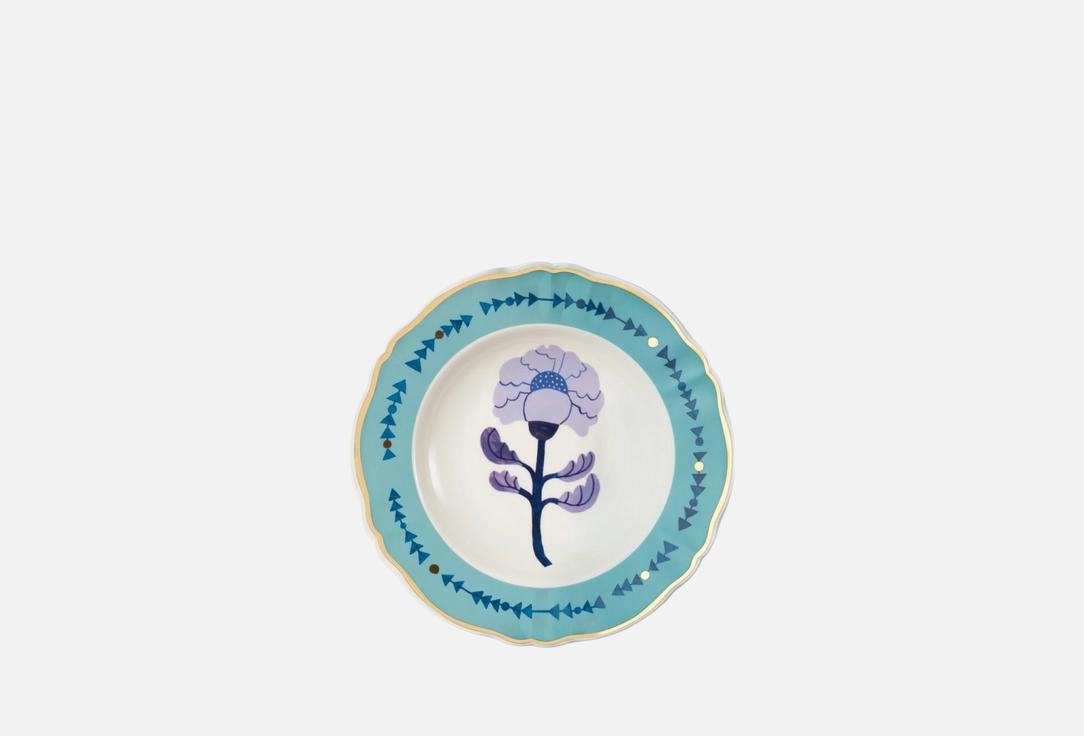 

Тарелка глубокая BITOSSI HOME, Принт, Botanica Blue, 23 см 23 см