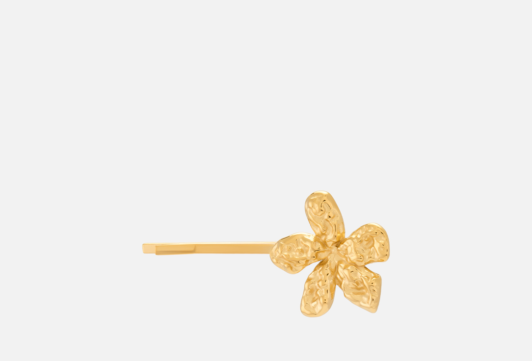 

Заколка для волос KOMSI BRAND, Золотой, Flower 1 шт