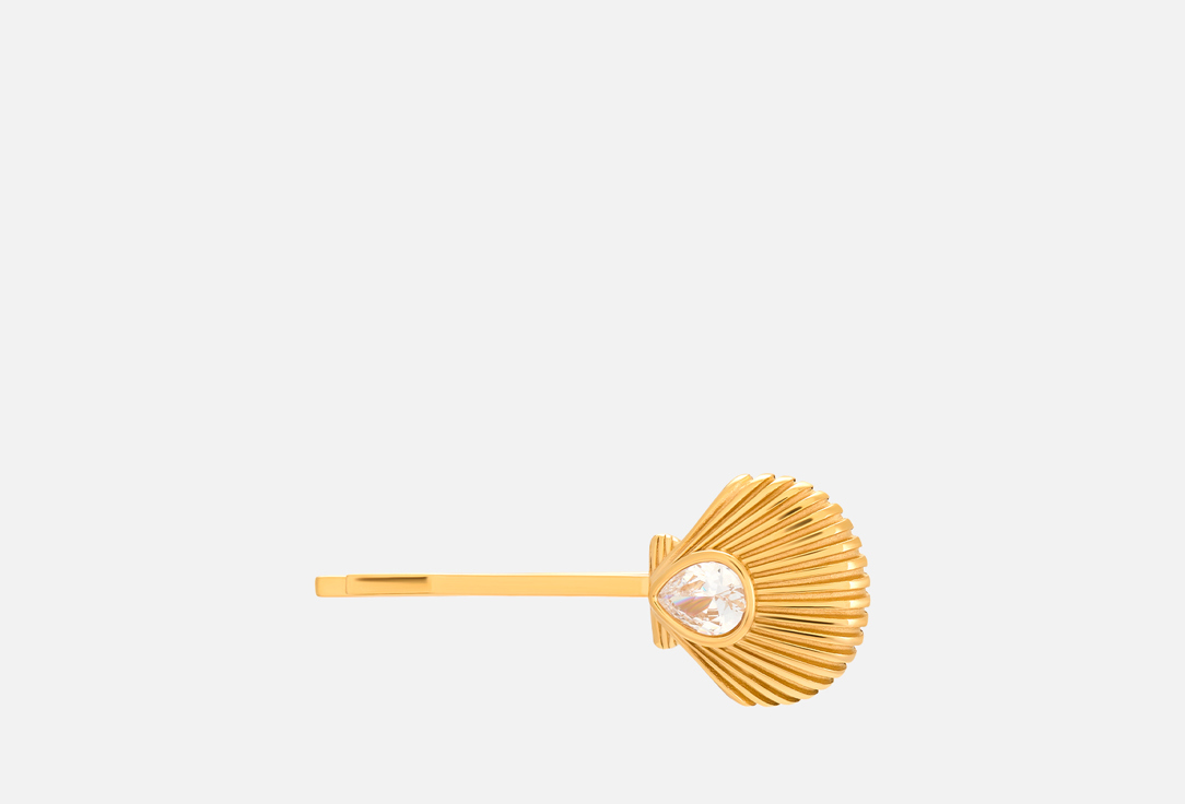 

Заколка для волос KOMSI BRAND, Золотой, Ракушка 1 шт