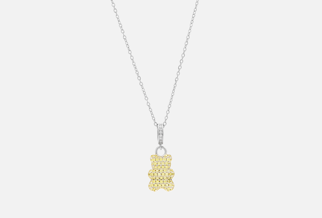 Изображение товара Подвеска Bear Fianit из стерлингового серебра с фианитами для женщин