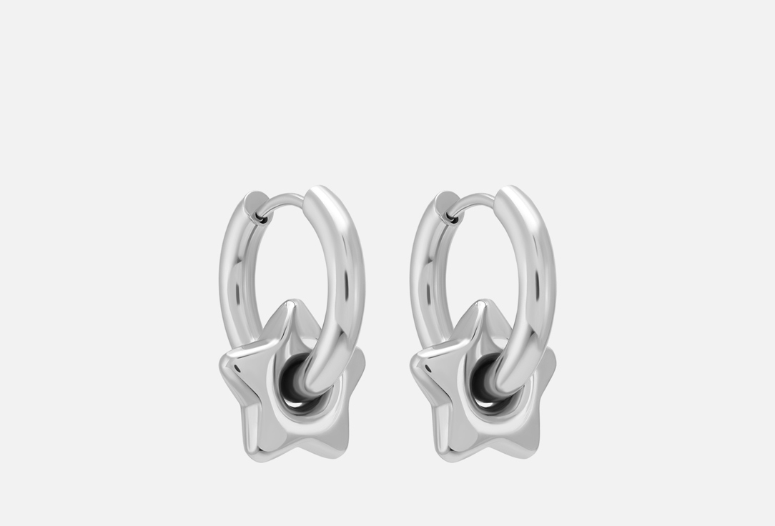 Изображение товара Серьги Komsi Brand Metal Star
