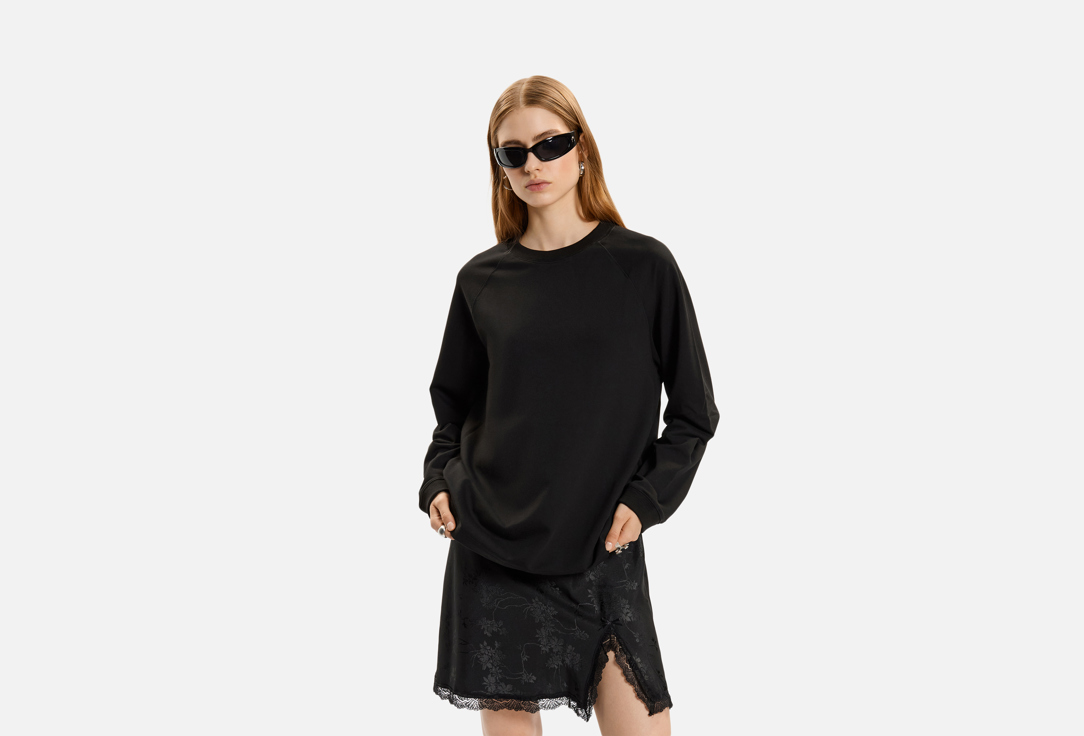 Изображение товара Лонгслив 1.11 one. eleven Сloud черный