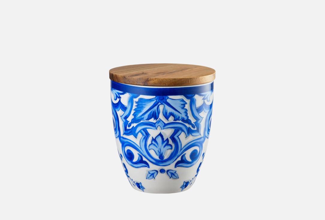 Изображение товара Банка для хранения My Ceramic Story Гжелини, 12 см