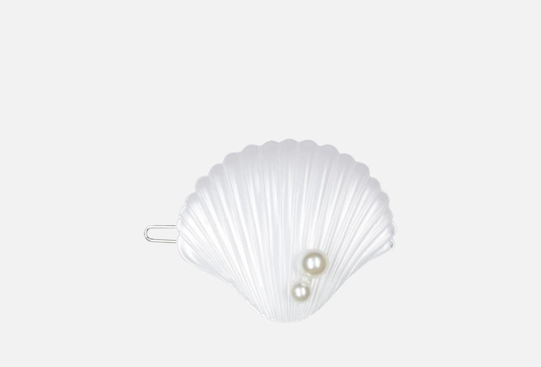 

Заколка-зажим MILLEDEUX, Белый, Ракушка 1 шт