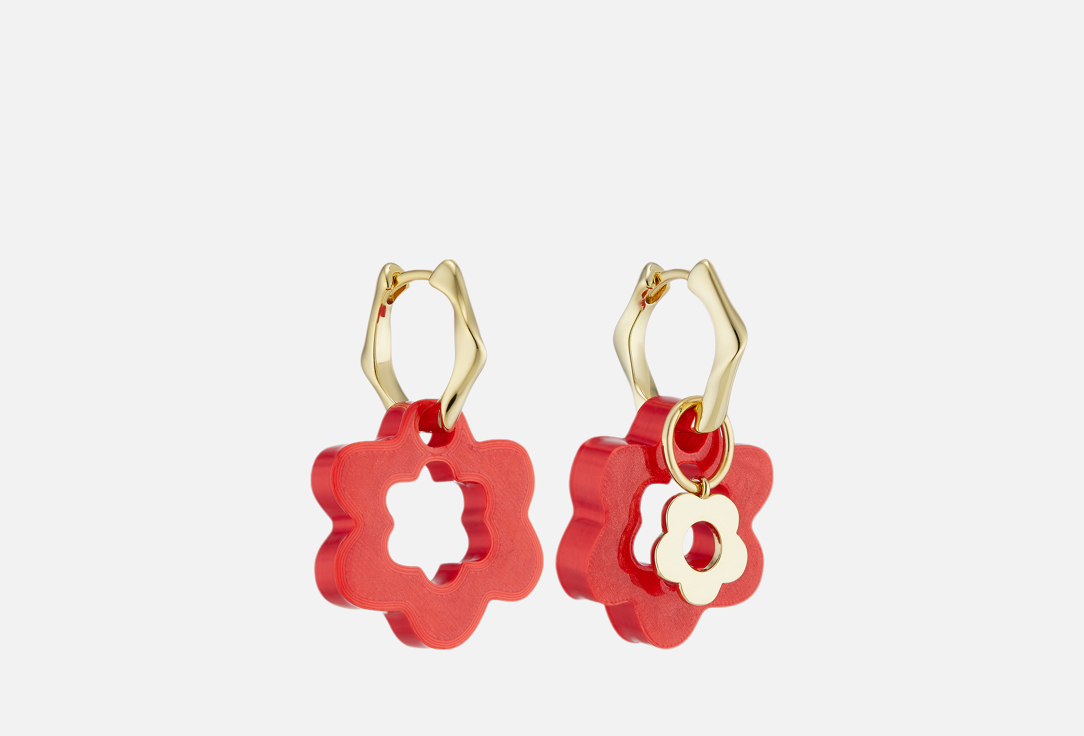 серьги SWEET HONEY JEWELRY Ruby 2 шт