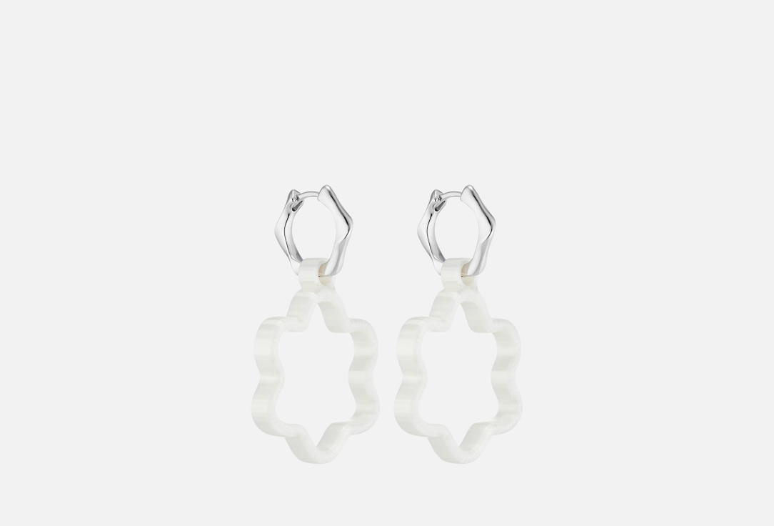 Изображение товара Элегантные серьги-кольца Sweet Honey Jewelry Luminous для женщин