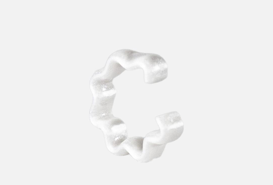 

кафф SWEET HONEY JEWELRY, Из белого шелка PLA 1 шт