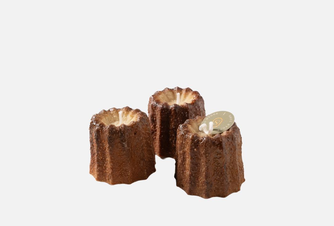 

Набор свечей SOÛL HYGGE, Канелле 3 шт