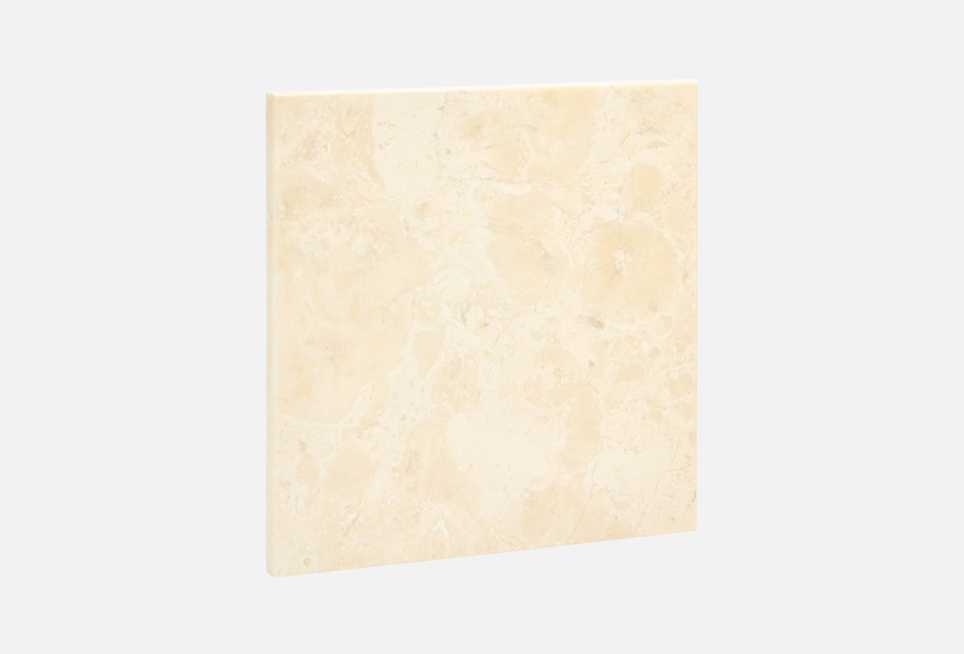 

Сервировочная доска НАТУРКАМЕНЬ, Бежевый, Бежевая, 20х20 см 1 шт