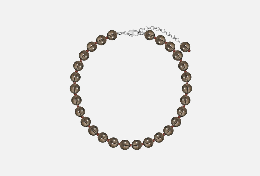 Колье CHUCHERIA BROWN GLASS 1 шт
