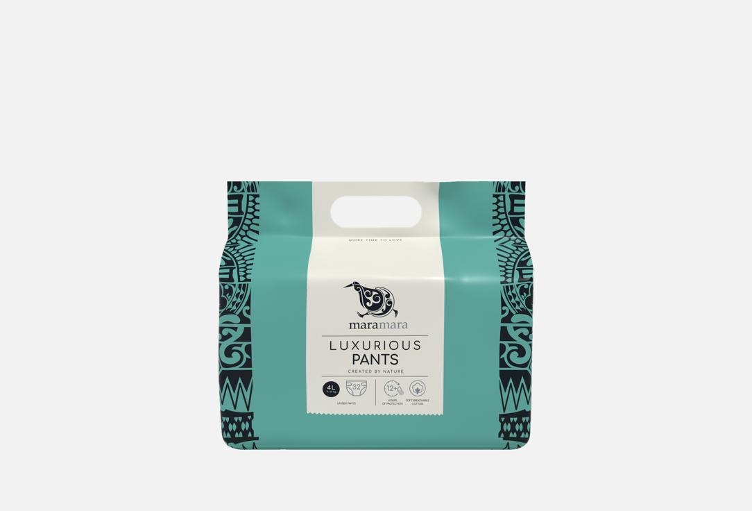 

Трусики-погдузники MARAMARA, Luxurious 4L, 9-14 кг 32 шт