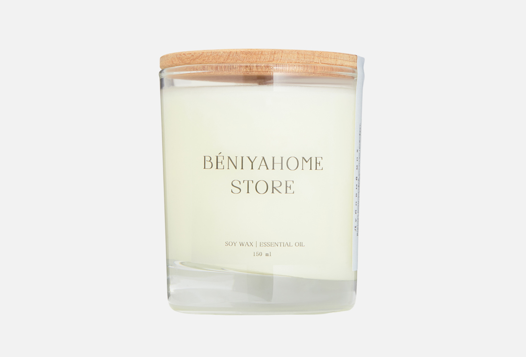 

Ароматическая свеча BÉNIYA HOME STORE, Дубовый мох и Янтарь 150 мл