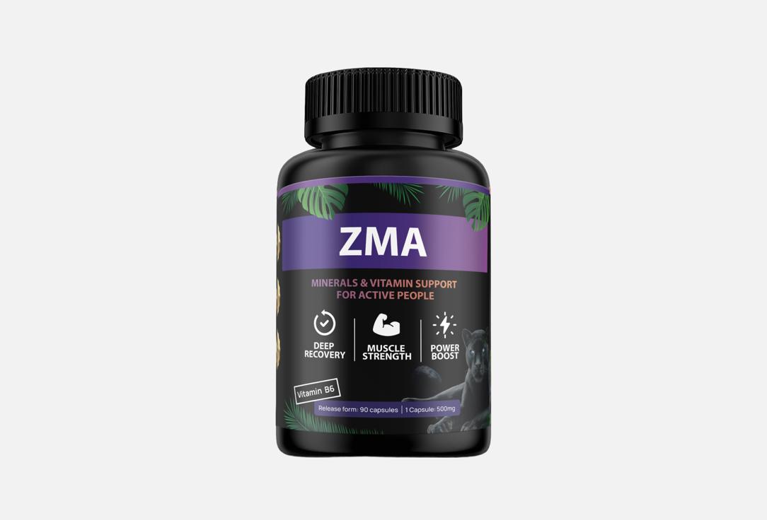 Изображение товара БАД для повышения силы и выносливости Fit And Joy ZMA, магний, цинк и витамин В6 в капсулах