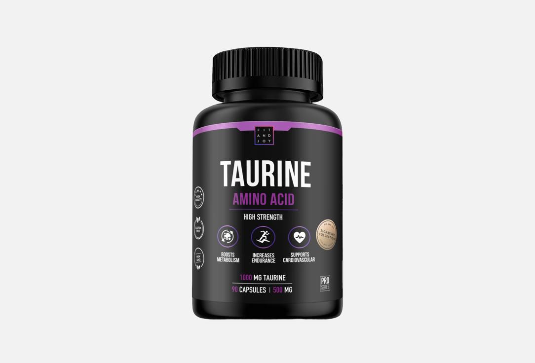 

таурин FIT AND JOY, 1000 мг в капсулах 90 шт