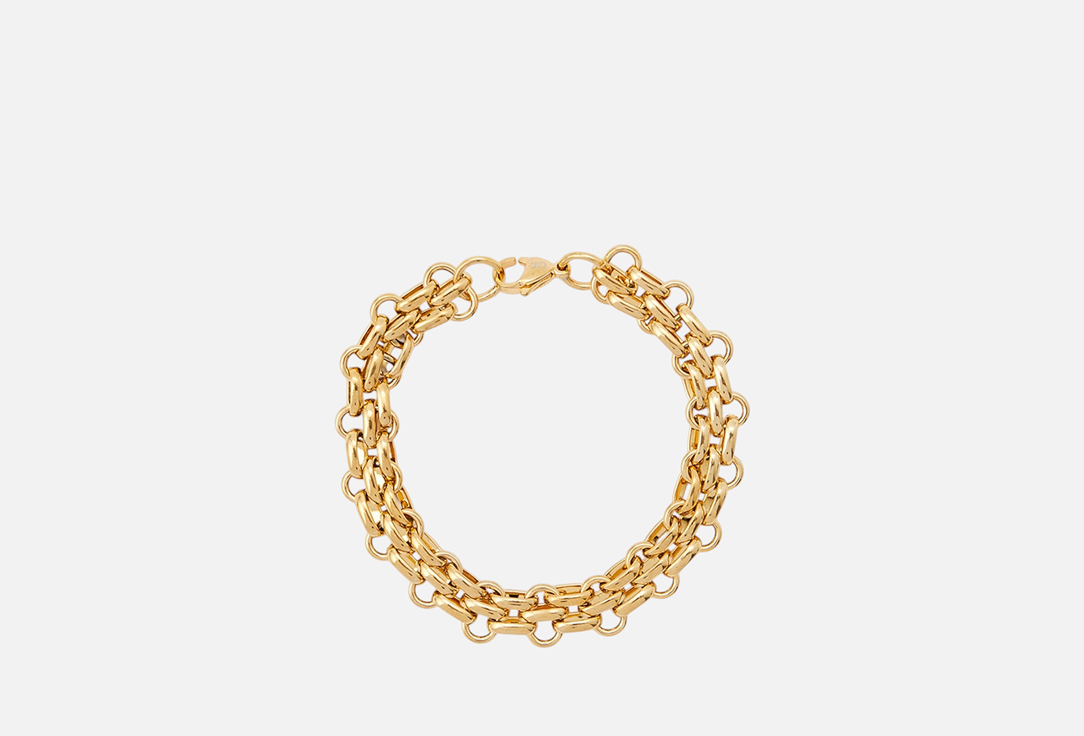 Изображение товара Браслет GEORGE KINI CHARIOT из нержавеющей стали с золотистым покрытием 10 мм