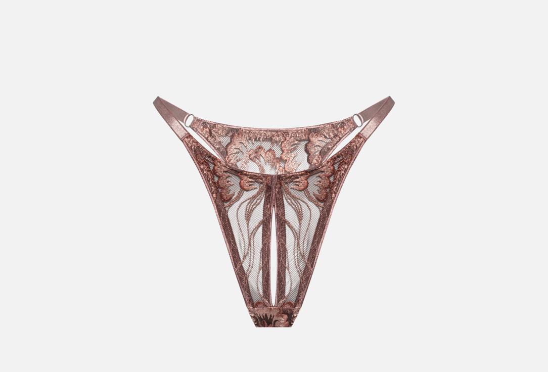 Изображение товара Трусы стринги PURPUR INTIMATES courage коричневые