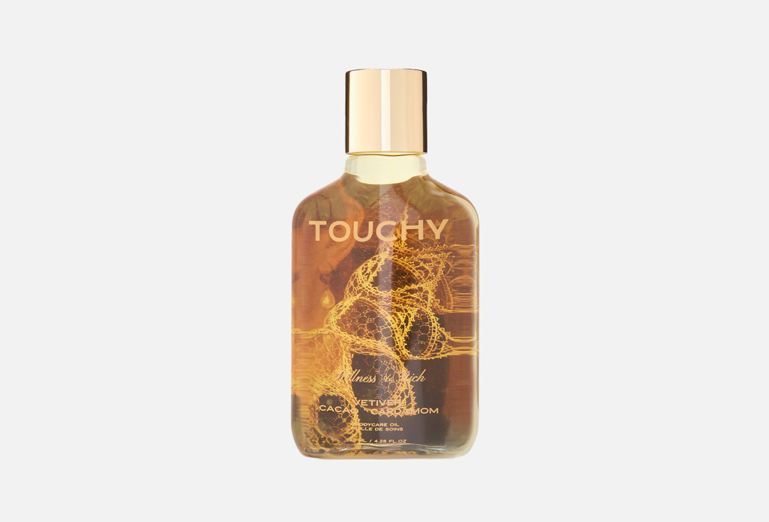 

Масло для тела TOUCHY, Wellness & Rich vetiver, cacao, cardamon 130 мл