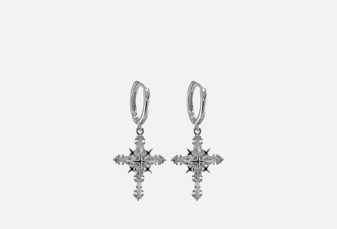 

Серьги пусеты GAMORA, Крестики 2 шт