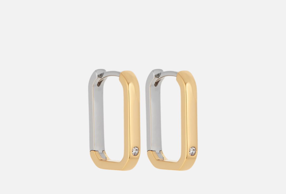 Изображение товара Серьги-конго Hotei квадратные