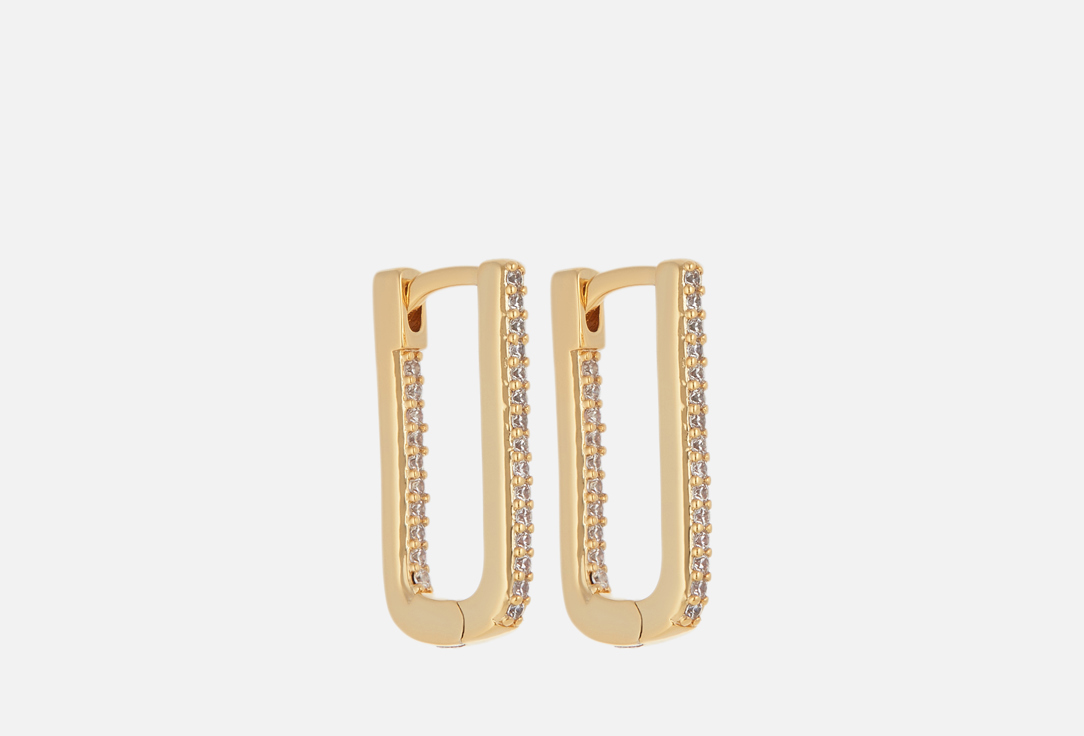 Изображение товара Серьги-конго Hotei удлиненные, геометрия