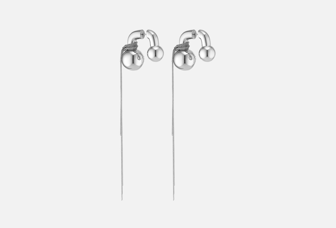 Изображение товара Серьги Caviar Jewellery с двумя шарами bubble world