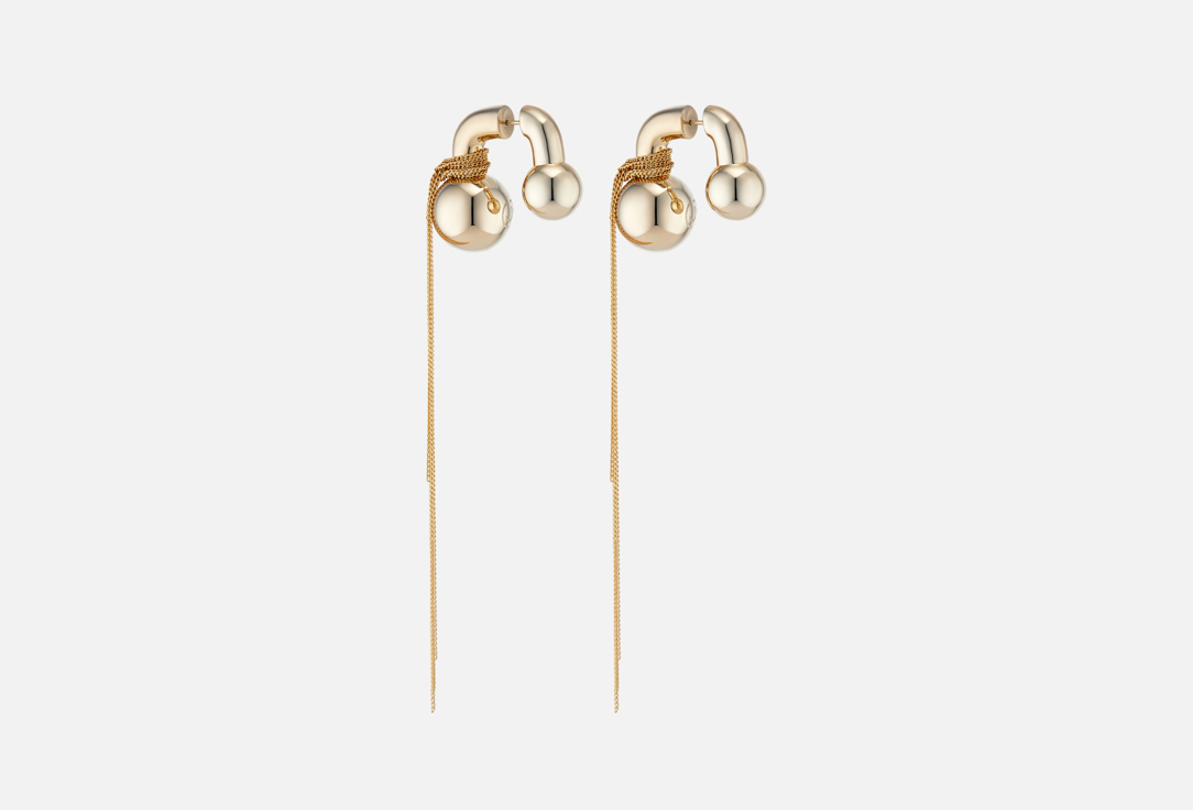 Изображение товара Серьги Caviar Jewellery с двумя шарами bubble world