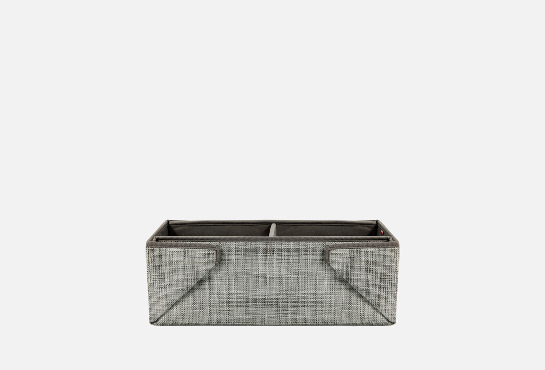 

Ящик с отделениями CASY HOME, Серебряный, Silver, 32х50х18 см 1 шт